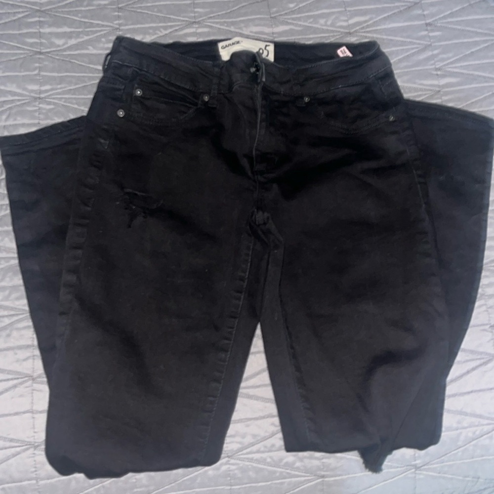 Garage Mid Rise Skinny Jeans